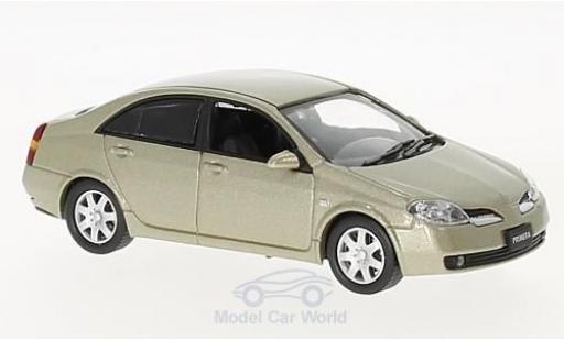 Coche miniatura Nissan Primera 1/43 First 43 Models gold RHD 2001 Nissan Primera 1/43 First 43 Models gold RHD 2001 coche miniatura