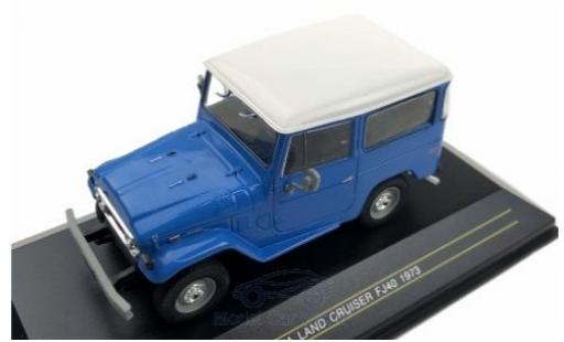 Coche miniatura Toyota Land Cruiser 1/43 First 43 Models FJ 40 azul 1973 Toyota Land Cruiser 1/43 First 43 Models FJ 40 azul 1973 coche miniatura