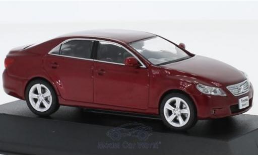 Coche miniatura Toyota Mark 1/43 First 43 Models -X metalico rojo RHD 2012 Toyota Mark 1/43 First 43 Models -X metalico rojo RHD 2012 coche miniatura