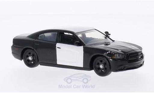 Coche miniatura Dodge Charger 1/43 First Response undekoriertes Polizeifahrzeug negro/blanco 2012 mit Zubehör Dodge Charger 1/43 First Response undekoriertes Polizeifahrzeug negro/blanco 2012 mit Zubehör coche miniatura