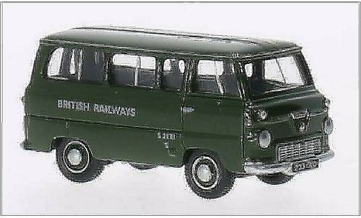 Ford 400E Bus 1/76 Oxford Minibus RHD British Railways coche miniatura