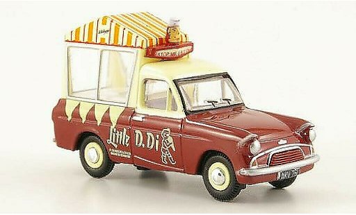 Ford Anglia Van 1/76 Oxford Di Mascios Icecream coche miniatura