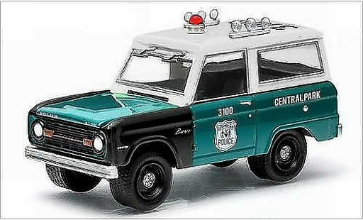 Ford Bronco Police 1/64 Greenlight NYPD - New York Department 1967 coche miniatura