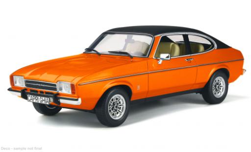 Ford Capri 1/18 Ottomobile MK II 3.0L V6 Ghia naranja/schwarz 1974 1:18 coche miniatura