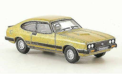 Ford Capri MK3 1/76 Oxford Mk III gold coche miniatura