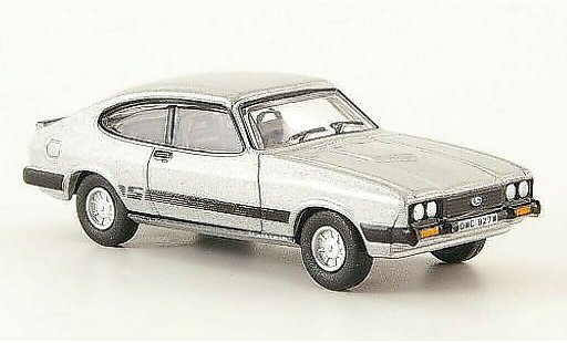 Ford Capri MK3 1/76 Oxford Mk III gris coche miniatura