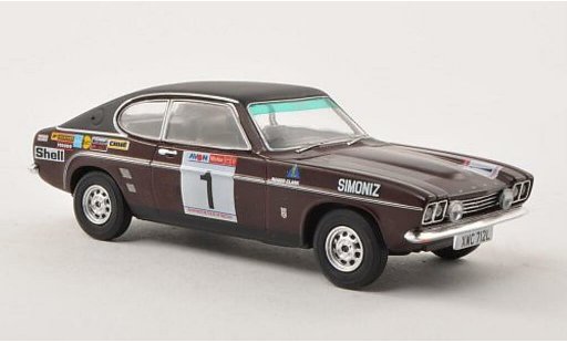 Ford Capri 3000 1/43 Vanguards Mk1 3000GT No.1 Avon Tour of Great Britain 1973 /T.Mason coche miniatura