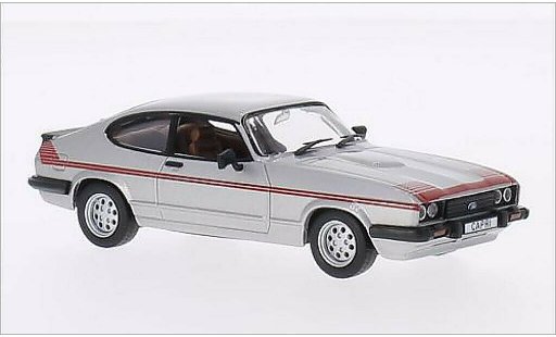 Ford Capri GT4 1/43 WhiteBox MkIII gris/Dekor RHD 1980 coche miniatura