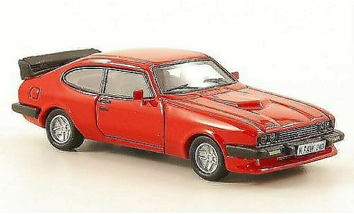 Ford Capri 2.8 Turbo 1/87 Neo MkIII rojo coche miniatura