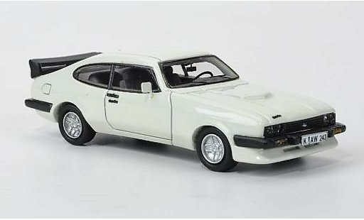 Ford Capri 2.8 Turbo 1/87 Neo MkIII blanco 1982 coche miniatura