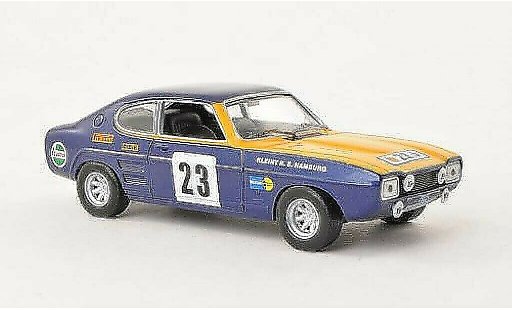 Ford Capri Rally 1/43 IXO No.23 Olympia 1972 coche miniatura