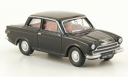 Ford Cortina MK1 1/76 Oxford MKI negro coche miniatura