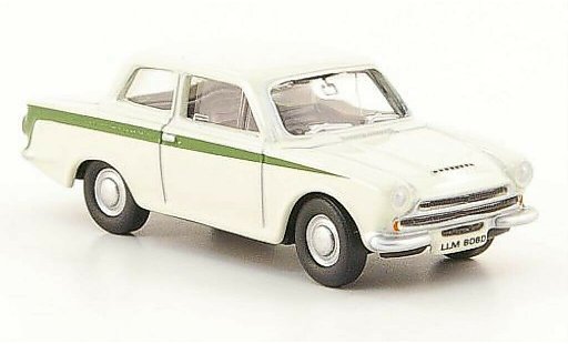 Ford Cortina MK1 1/76 Oxford MKI blanco coche miniatura