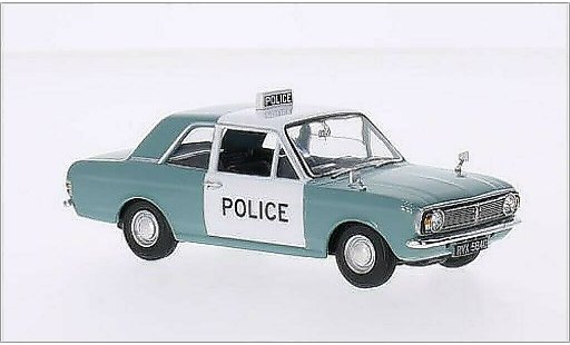 Ford Cortina Police 1/43 Vanguards MkII 1300 De Luxe RHD Manchester & Salford coche miniatura