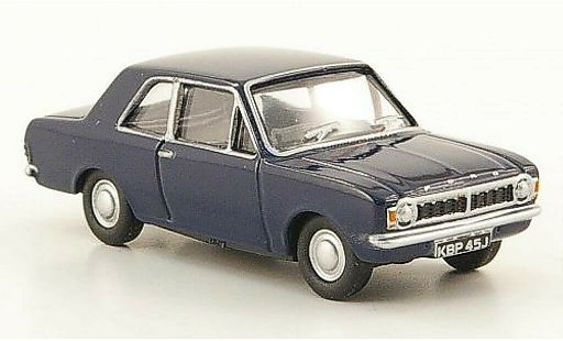 Ford Cortina MK2 1/76 Oxford MKII azul coche miniatura