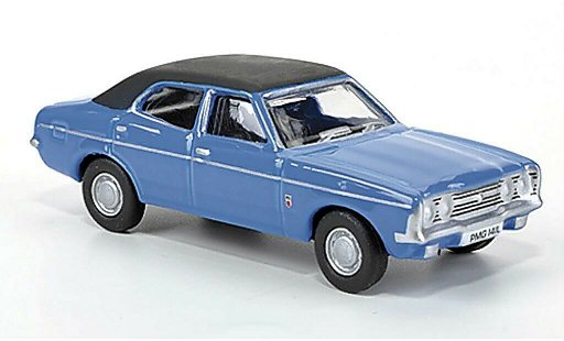 Ford Cortina MK3 1/76 Oxford MkIII azul/negro 1977 coche miniatura