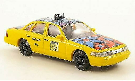 Ford Crown Victoria 1/87 Busch Blue Flower coche miniatura