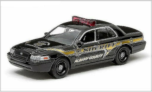 Ford Crown Police Interceptor 1/64 Greenlight Victoria 2009 coche miniatura