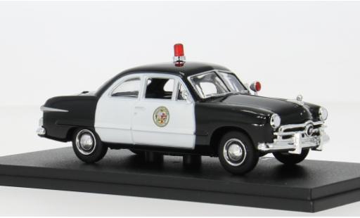 Ford Custom 1/43 Greenlight 1949 Los Angeles Police Department 1:43 coche miniatura