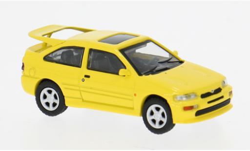 Ford Escort 1/87 Minichamps Cosworth gelb 1992 1:87 coche miniatura