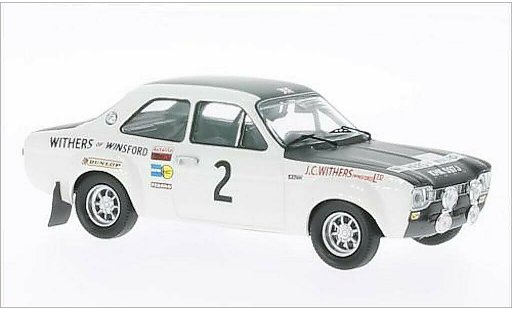 Ford Escort MK1 1/43 Trofeu I 1600 No.2 Withers of Winsford Rally Manx 1971 /H.Liddon coche miniatura