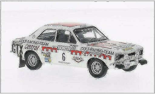 Ford Escort MK1 1/43 Trofeu I 1600 No.6 Colt Racing Team 1000 Lakes Rally 1974 /J.Davenport coche miniatura