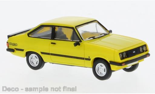 Coche miniatura Ford Escort 1/87 PCX87 MK II R gelb 1:87 Ford Escort 1/87 PCX87 MK II R gelb 1:87 coche miniatura