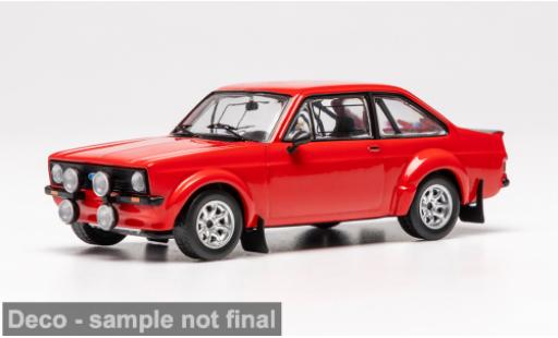 Ford Escort 1/43 IXO MK II RS 1800 rojo 1980 1:43