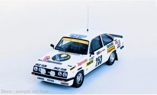 Ford Escort 1/43 Trofeu MK II RS 2000 Rally Monte Carlo 1980 #253 M.Marchesini/G.Caorsi 1:43 coche miniatura