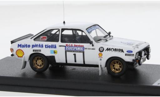 Ford Escort 1/43 Trofeu MK II RS Rallye WM 1000 Lakes Rallye 1982 A.Vatanen/T.Harryman 1:43 coche miniatura
