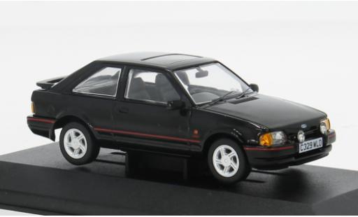Ford Escort 1/43 Corgi Mk IV XR3i schwarz/rojo 1986 1:43 coche miniatura