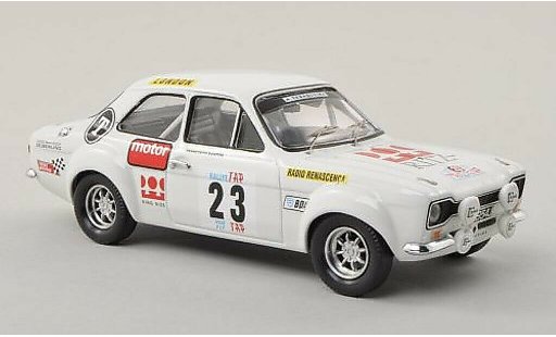 Ford Escort MK1 1/43 Trofeu MkI 1600 TC No.23 Ritz Rally Portugal 1973 /J.Anjos coche miniatura