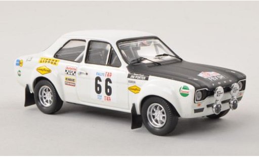 Ford Escort MK1 1/43 Trofeu MKI 1600TC No.66 TAP Rally Portugal 1970 /J.Porter coche miniatura