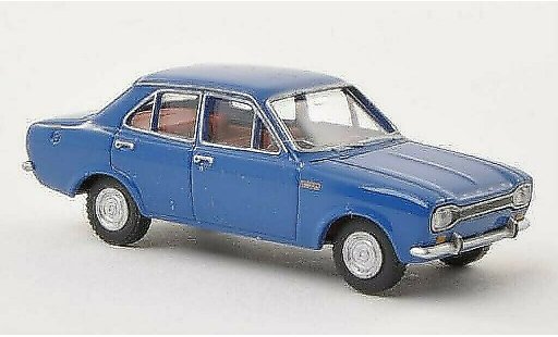Ford Escort MK1 1/87 Wiking MkI azul 4-Turer coche miniatura