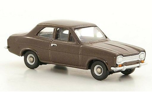Ford Escort MK1 1/76 Corgi MkI bronze coche miniatura