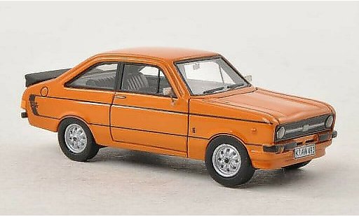Ford Escort Berlina 1/87 Neo MKII naranja RHD con -Paket 1978 coche miniatura