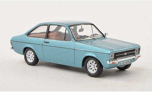 Ford Escort Berlina 1/43 WhiteBox MkII azul LHD 1975 coche miniatura
