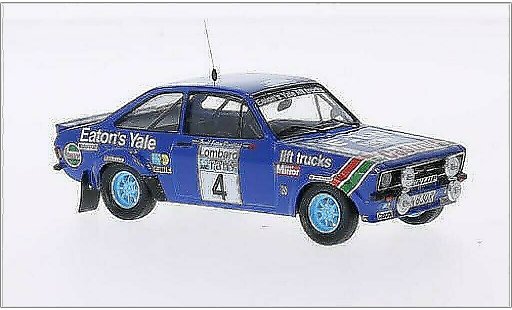 Ford Escort Rally 1/43 Trofeu MKII No.4 Eatons Yale WM RAC 1978 /A.Hertz coche miniatura