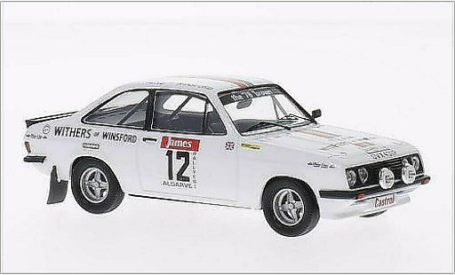 Ford Escort Rally 1/43 Trofeu MKII 2000 No.12 Castrol WM Algarve 1978 /K.Wood coche miniatura
