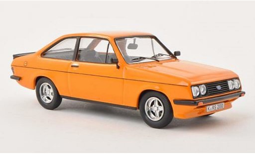 Ford Escort Berlina 1/43 WhiteBox MKII 2000 naranja 1978 coche miniatura
