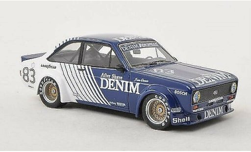 Ford Escort Rally 1/43 Neo MkII Gr.2 No.83 Denim Bergischer Lowe Zolder 1982 coche miniatura