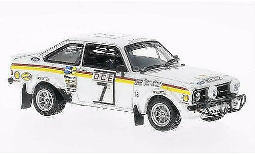 Ford Escort Rally 1/43 Vitesse MKII 1800 No.7 Marokko 1976 /J.Porter coche miniatura