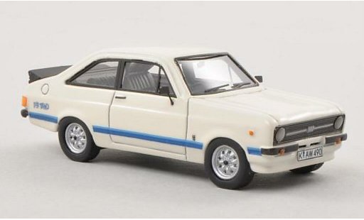 Ford Escort Berlina 1/87 Neo MkII 1800 blanco RHD 1976 coche miniatura