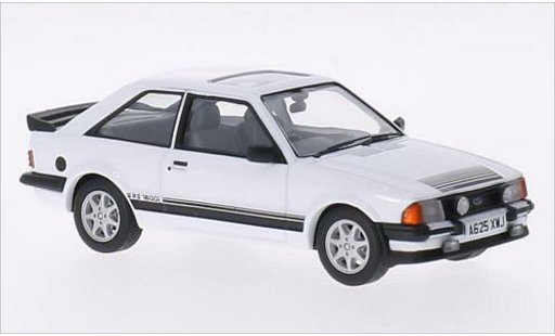 Ford Escort RS 1600i 1/43 Vanguards MkIII blanco RHD 1983 coche miniatura