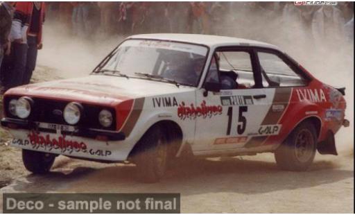 Ford Escort 1/43 Vitesse RS 1800 Rally Portugal 1983 #15 J.Santos/M.Oliveira 1:43 coche miniatura
