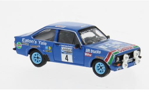 Ford Escort 1/87 Brekina RS 1800 Rallye RAC Lombard 1978 #4 H.Mikkola 1:87 coche miniatura