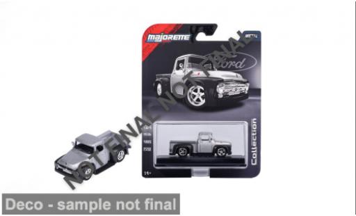 Coche miniatura Ford F-1 00 silber/schwarz 1956 1/64 Majorette