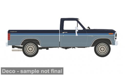 Ford F-1 1/64 IXO America 50 Custom blau/blau 1981 1:64 coche miniatura