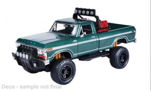 Ford F-1 1/24 Motormax 50 Custom gr&uuml;n 1979 1:24 coche miniatura