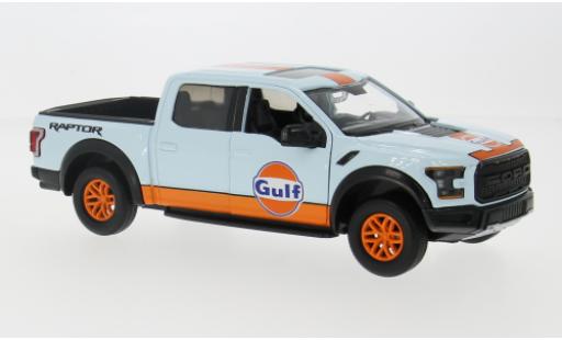 Ford F-1 1/24 Motormax 50 Raptor 2017 Gulf 1:24 coche miniatura